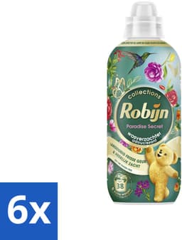 Robijn – Wasverzachter – Intense Paradise Secret – 765 ml - Voordeelverpakking - 6 stuks — thumbnail 1