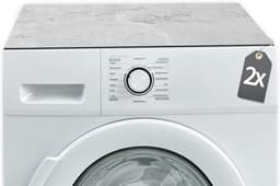Antislip Wasmachine Beschermers Set van 2 - 60 cm Betonlook — thumbnail 1