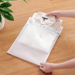 Waszak - Blauwe waszakken met rits - Opbergzakken van fijn gaas -Bescherm je Wasgoed en Wasmachine - Waszakken voor het wassen van bh's, ondergoed, sokken, babykleding, voor op reis en voor opslag - 6-delige set — thumbnail 3