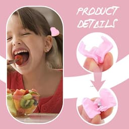 100 stuks Mini Haarspeldjes en Klauwklemmen - Kleine Plastic Haarklemmen voor Meisjes en Dames — thumbnail 3