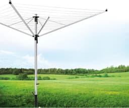 Leifheit Droogmolen Linolift 600 Evo - incl. betonanker en beschermhoes - 60m — thumbnail 2