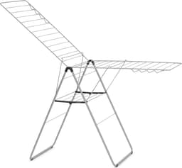 Brabantia HangOn Droogrek 25m - Inklapbaar Wasrek - Metallic Grey — thumbnail 1