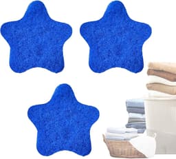 Haarverwijderaar Wasgoed - Wasmachine Lintvanger - Vlekkeloze Was Resultaten - Herbruikbaar Polyurethaan - 3 Stuks - Blauw — thumbnail 1