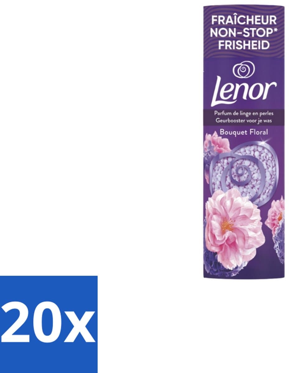 Lenor In-Wash Geurbooster Bloemen Boeket 19 wasbeurten 235 gr - Bulkverpakking - 20 stuks — afbeelding 1