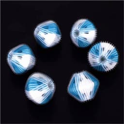 Huisdierhaarverwijderaar Wasmachine - Pluisballen - Set van 6 - Blauw/Wit - Polypropeen — thumbnail 5