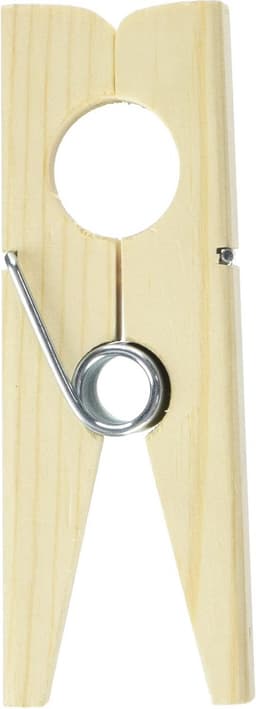 Extra Grote Houten Wasknijpers (14 cm) - Duurzaam en Sterk — thumbnail 1
