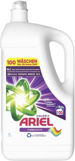 Ariel Color+ vloeibaar wasmiddel 10 liter 200 wasbeurten wasmiddel voor bonte was krachtige vlekverwijdering frisse geur — thumbnail 2