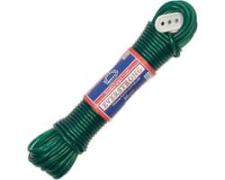 Extra Sterke Stalen Kern PVC Waslijn 4.7mm Dik - Weerbestendig