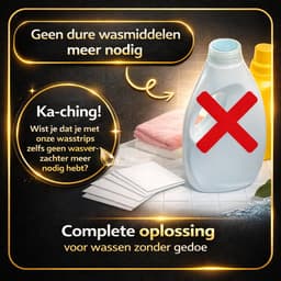 Natuurlijke wasmiddeldoekjes - Lavendel wasstrips 30 wasbeurten incl. wasverzachter - Detergent Sheets - Wasvellen - Vegan wasdoekjes — thumbnail 5