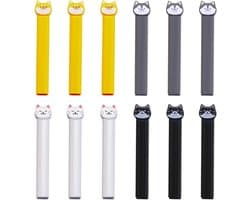 Voedselzak clips - Keuken organizers - Levensmiddelen bewaren - Herbruikbaar en duurzaam - 115 cm breed - Meerkleurig