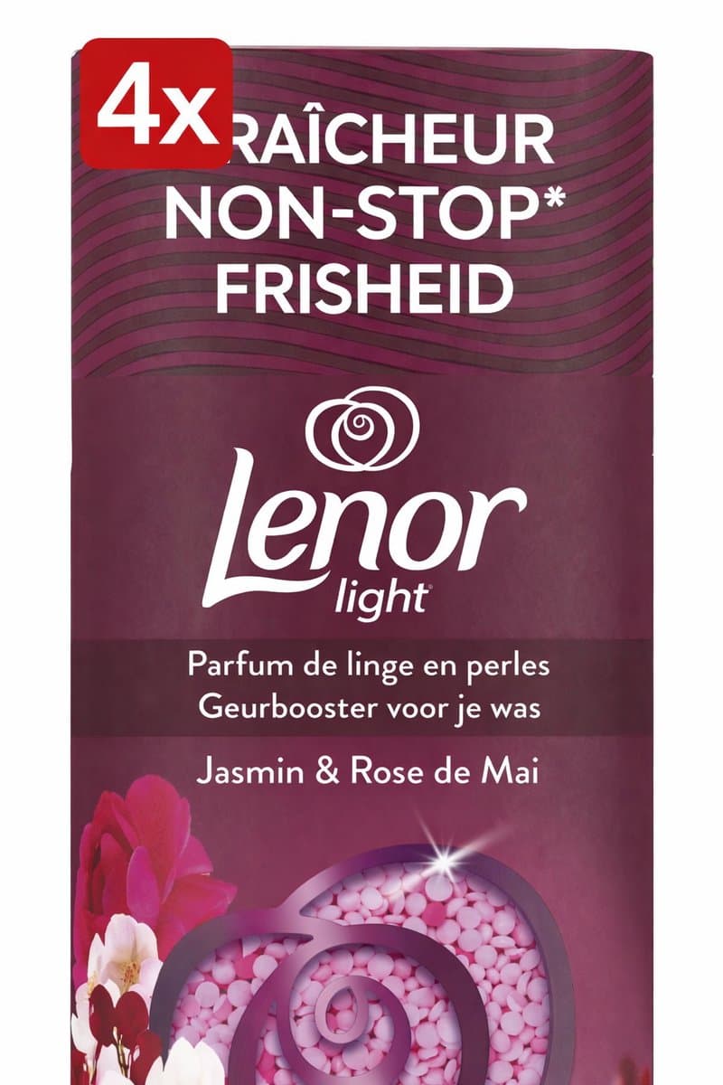 (4x) Lenor Geurbooster - 12sc155gr - jasmin & rose de mai — afbeelding 1