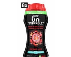 (8x) Lenor Unstoppables In-Wash Geurbooster Lente 11 Wasbeurten 154 gr