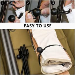 Zeilspanners 15 stuks | Expanderlussen 4mm | Tentspanners met haken — thumbnail 5