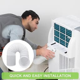 Afvoerslangadapter voor airconditioning - flexibele pvc-slang met Ø 130/150 mm — thumbnail 3