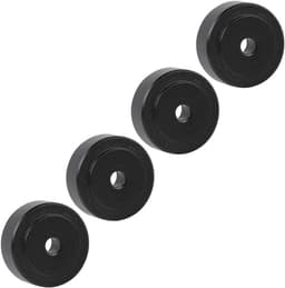 4x Universele Aluminium Isolatievoeten voor Audio Apparatuur - Trillingsdempers voor Versterkers en Speakers — thumbnail 2
