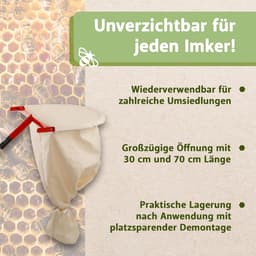 Robuuste Bijenkorf Vangzak voor Imkers - Universeel Bevestigingssysteem — thumbnail 3