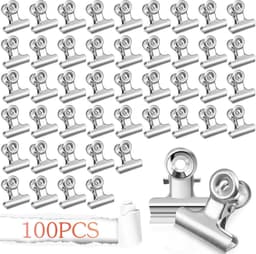Kleine Bulldog Clips - 100 Stuks Briefklemmen voor Papier, Foto's en Knutselwerk — thumbnail 1