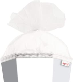 Grote Witte Knutsel Snoepzak 85 cm - Extra Stabiel Met Tule Sluiting — thumbnail 3