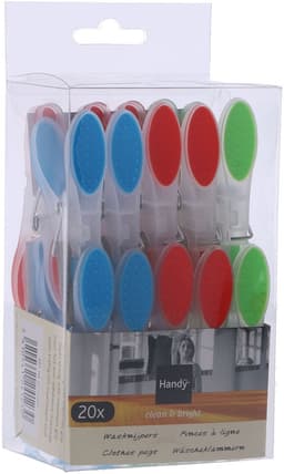 Handige kunststof wasknijpers (20 stuks) — thumbnail 1