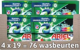 Ariel - 4in1 Wasmiddel Pods Color Lenor Unstoppables - 4 x 19 stuks - Voordeelverpakking — thumbnail 2