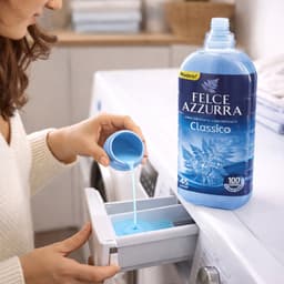 Felce Azzurra Wasverzachter Classico 900ml – Geconcentreerd – 45 Wasbeurten – Langdurige Frisse Geur – Italiaanse Wasverzachter voor Zacht Wasgoed — thumbnail 3