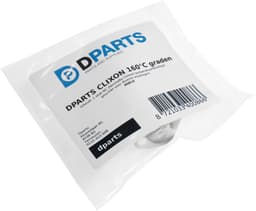 Dparts clixon 160°C graden - NC normally closed - geschikt voor Miele wasdroger - thermostaat temperatuurbeveiliging temperatuurbegrenzer verwarmingslement droger - nr. 05432531 - 5432531 - 5432530 - 4710711 - 4710710 — thumbnail 2