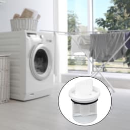 2 Stuks Wasmachine Pluizenfilter Filterelement Geschikt voor Bosch Siemens, Wasmachine Afvoerpomp Filterelement Pluizenfilter Voor Wasmachine Wasdroger 00647920/00602008/00605010 — thumbnail 2