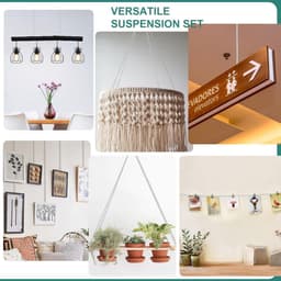Allecto Plus - Verstelbare touwhanger 15 mm x 2 m voor lampophanging en meer — thumbnail 2