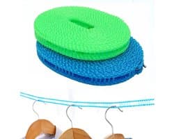 Windproof Anti-slip Clothesline - Nylon Portable for Travel Camping & Indoor/Outdoor Use