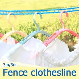 Windproof Anti-slip Clothesline - Nylon Portable for Travel Camping & Indoor/Outdoor Use — thumbnail 5