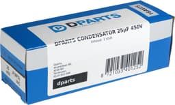 Dparts condensator 25 µF - universeel - 450V - universele aanloopcondensator - 25uf startcondensator — thumbnail 4