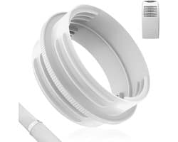 Aansluiting afvoerslang airconditioner - binnen 130 mm / buiten 150 mm - verbindingsstuk - Interface afvoerslang - Conditioner Uitlaatslang Connector - Koppelstuk Mobiele Airco Afvoerslang