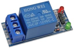 1-Kanaals 12V KF-301 Relais module – Low-Level Trigger – Compatibel met Arduino en Raspberry Relay — thumbnail 1