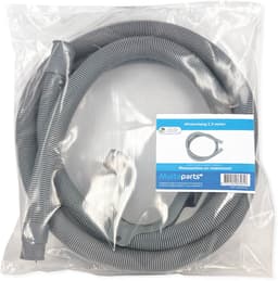 Afvoerslang wasmachine / vaatwasser 2,5 meter lengte | Twee rechte aansluitingen van 19 & 22 mm | Universeel toepasbaar voor de meeste merken | Multaparts® huismerk — thumbnail 3