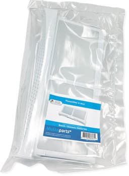 Multaparts® pluizenfilter voor droger 293 x 155 x 60 mm | Geschikt voor Bosch / Siemens drogers | Alternatief voor 00652184 — thumbnail 3