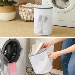 Herbruikbare Waszak voor Schoenen - Wasnet voor Wasmachine - Sneakers Wassen — thumbnail 2