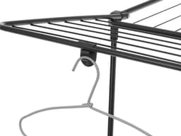 Brabantia HangOn Too Droogrek - 18 m - Inklapbaar Wasrek - Matt Black — thumbnail 5