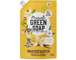 Marcel's Green Soap Wasverzachter Katoen & Vanille Navulling 750 ml