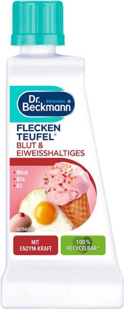 Dr. Beckmann Vlekkenduivel Bloed & Eiwit – 3 x 50 ml Voordeelverpakking — thumbnail 1