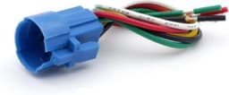 12V/24V Metalen Power LED druk schakelaar 16mm angel eye Self-locking met Kabel — thumbnail 2