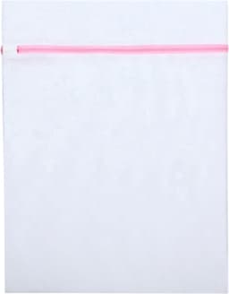 Waszakje - Wasnetje - Waszak - 2 stuks - 23 x 30cm - lingerie - sokken - wit - 2 bh's — thumbnail 1