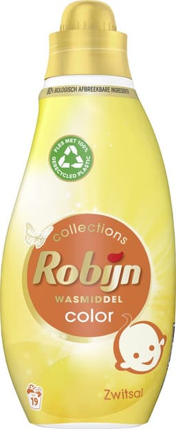 Robijn Klein & Krachtig Collections Color Zwitsal Vloeibaar Wasmiddel 19 wasbeurten — thumbnail 3
