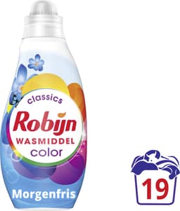 Robijn Klein & Krachtig Classics Color Morgenfris Vloeibaar Wasmiddel 19 wasbeurten — thumbnail 3