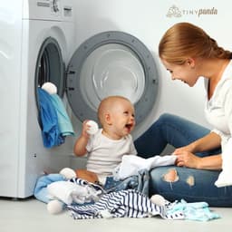 Droger Ballen XL 8 stuks – Zero waste Dryer Balls - Duurzaam – Wasverzachter – Herbruikbare Drogerballen – Droogt de was sneller – Tiny Panda — thumbnail 5