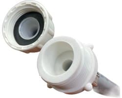 Verlengslang | toevoerslang | wasmachine | Vaatwasser | Verleng set | 2,5 meter | Watertoevoerslang verlenging | 3/4" binnen-buiten — afbeelding 1