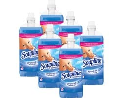 Soupline Hemels Fris Geconcentreerde Wasverzachter 6 x 52 wasbeurten - Voordeelverpakking