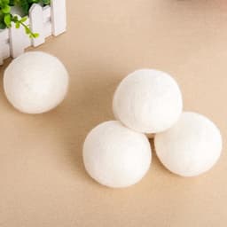 drogerballen voor wasdroger - 6xl stuks 100 % Wol - was bollen - energiebesparend - was droger bollen - duurzamere was - anti pluis — thumbnail 5