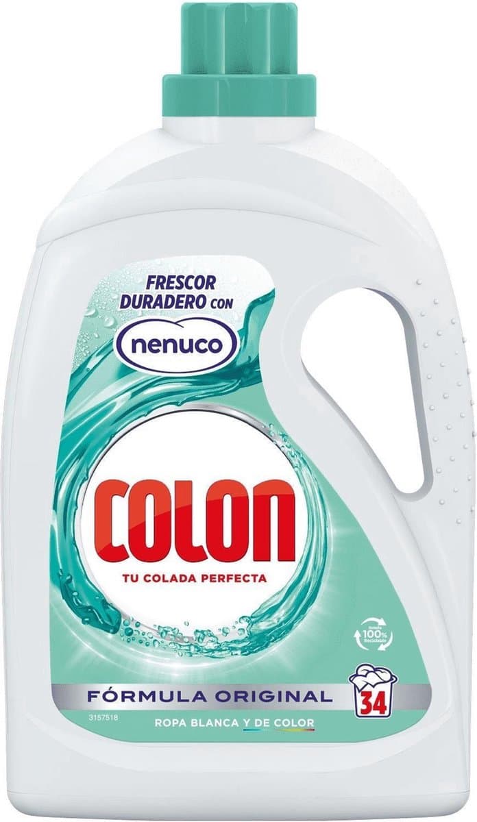 1 x Colon Nenuco Wasmiddel - 34 wasbeurten - 1530ml — afbeelding 1