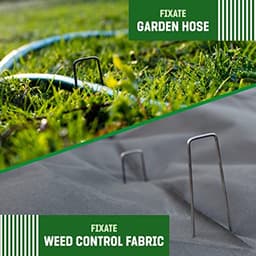 Grondankers voor Tuin en Schutting - 25 Stuks - 150 mm Lang, Voor Onkruidvlies en Net — thumbnail 2