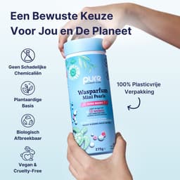 Pure Laundry Club Wasparfum Mini Pearls - Pure Berry - 50 Wasbeurten - Luxe Geurbooster van Bessen & Witte Muskus - Tot 12 Weken Frisse Was - 100% Plasticvrij, Natuurlijk & Vegan Wasparels - Geurparels Wasmachine — thumbnail 5